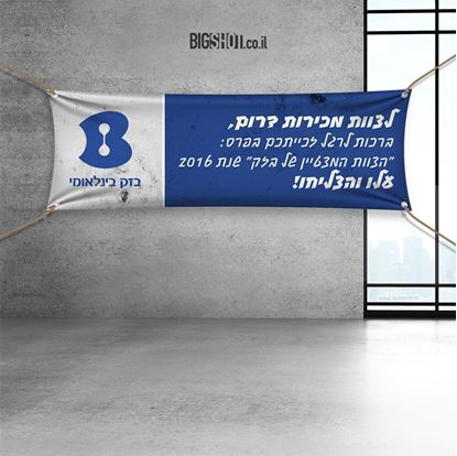 תמונה של כרזת לוגו דגם ברכה